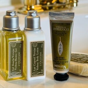 NEW L’OCCITANE  Verbena Body Lotion Shower Gel Soap Hand Cream Travel Size